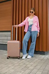 Валіза Wings WN01 велика 97л рожеве золото (WN01-L-RoseGold) - мініатюра 4