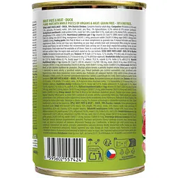 Вологий корм для собак Brit Pate & Meat Duck з качкою 400 г - мініатюра 3
