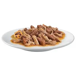 Вологий корм для котів Gourmet Gold з качкою та індичкою в підливі 85 г 12592068 - мініатюра 2