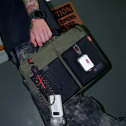 Сумка для ноутбука Skinarma Jager 14" оливкова (SK-LAPTOP14-JAGER-GRN) [175206] - мініатюра 6