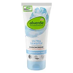 Гель для душу Alverde Naturkosmetik Ultra Sensitive для дуже чутливої шкіри 200 мл