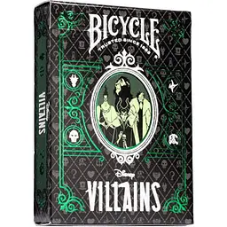 Карти гральні United States Playing Card Company Bicycle Disney Villains (green) (ВР_БДВГ)