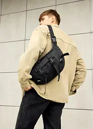 Велика чоловіча поясна сумка бананка Sambag 38х21 см sum0027306 - мініатюра 14