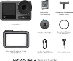 Екшн-камера DJI Osmo Action 3 Standard Combo [CP.OS.00000220.01] [74877] - мініатюра 8