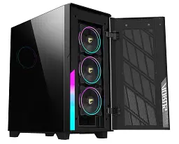 Корпус Gigabyte Aorus C500 Glass Black без БЖ (GB-AC500G ST) - мініатюра 2
