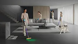 Пилосос бездротовий Dyson SV23 GEN5DT Absolute 446989-01 (ДС446989-01) - мініатюра 9