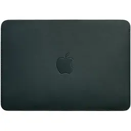 Чохол із натуральної шкіри BlankNote для MacBook 13 дюйм Зелений краст