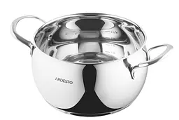 Каструля Ardesto зі скляною кришкою Gemini Liguria 4л нержавіюча сталь kuh0014760 - мініатюра 3