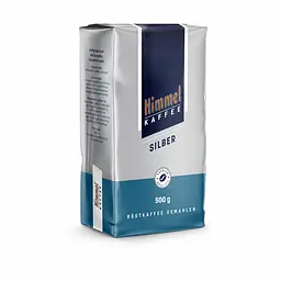 Кава мелена Himmel Kaffee Silber 500 г для турки, френч-преса, гейзерної та крапельної кавоварки