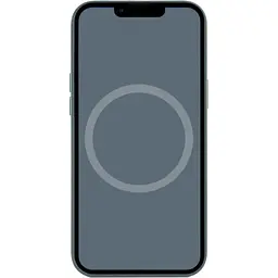 Чохол Silicone Case with Button, Animation & MagSafe для Apple iPhone 17 Pro Anchor Blue AAA [162352] - мініатюра 3