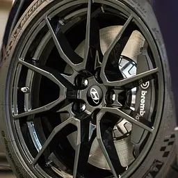 Ковпак колеса Hyundai чорний 60 мм пластик 1 шт OEM 52960-L1150 (ковпачок, заглушка диска) - мініатюра 2