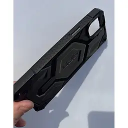 Оригінальний протиударний чохол UAG Monarch Pro MagSafe Kevlar Silver для iPhone 15 Plus/14 Plus (114029113933) - мініатюра 4