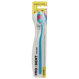 Зубна щітка PRO DENT 1шт Соlor середня жорсткість