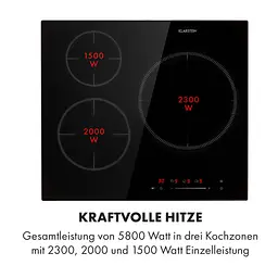 Індукційна варильна поверхня Klarstein Delicatessa 3 (10034193) - мініатюра 7