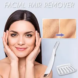 Жіночий тример для обличчя Flawless Dermaplane, білий, з LED підсвіткою, 6 лез із японської сталі - мініатюра 6