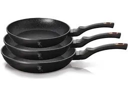 Набір сковорідок Berlinger Haus Black Rose Collection (BH-6158)