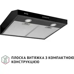 Витяжка пласка Perfelli PL 5002 BL LED - мініатюра 2