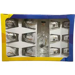 Набір FARGLASS 13пр. (Графін 500мл + 6 стоп+6 стакан) Марафон