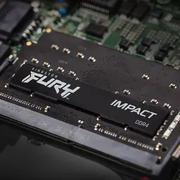 Модуль пам'яті для ноутбука SoDIMM DDR4 64GB (2x32GB) 3200 MHz Fury Impact Kingston Fury (ex.HyperX) (KF432S20IBK2/64) - мініатюра 6