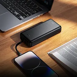 Зовнішній акумулятор Hoco J163A 20000mAh 22.5W Black [156651] - мініатюра 5