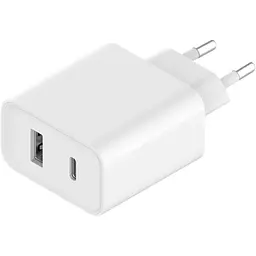 Зарядний пристрій Xiaomi Mi 33 W Wall Charger (Type-A + Type-C) White (BHR4996GL)