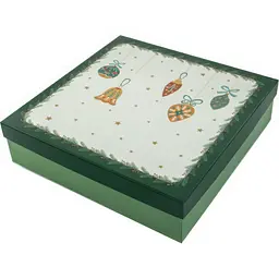 Набір тарілок Lefard Green Christmas 27 см 6 шт. (922-070) - мініатюра 3