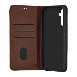 Чохол-книжка Premium Samsung A14 4G (A145) / A14 5G (A146) Dark Brown - мініатюра 3