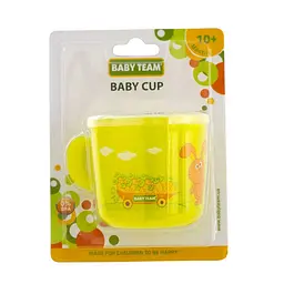 Дитяча чашка з ручкою "прозора" Baby Team 6007CH(Lime) 200 мл