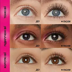 Туш для вій Maybelline New York Lash Sensational Firework Electro-Black чорний 10 мл (B3535100) - мініатюра 4