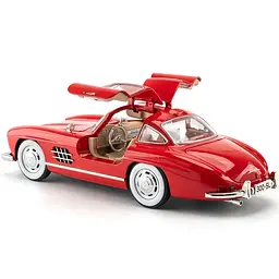 Колекційна металева модель автомобіля АвтоЕксперт Mercedes-Benz 300SL Gullwing з інерцією, світлом та звуком 1:24 - мініатюра 8