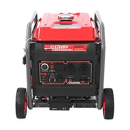 Генератор інверторний COVAX CGO9500iERC, 7.5kW, бензин, однофазний 220V, 50Hz, electrik starter, 4-stroke, бак 15L, 500х422x515mm, 38kg - мініатюра 3