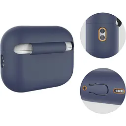 Чохол AhaStyle Colorful Silicone Case для AirPods Pro 2 Midnight Blue [CP-187-2-C-MB] [133838] - мініатюра 3