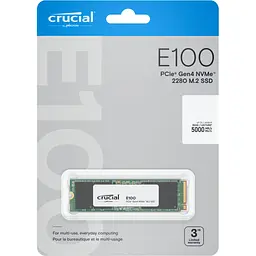 Накопичувач SSD M.2 2280 480GB E100 Micron (CT480E100SSD8) - мініатюра 4