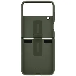 Чохол-накладка Samsung Silicone Cover with Ring для Samsung Galaxy Flip 4 SM-F721 Khaki (EF-PF721TGEGUA) - мініатюра 6