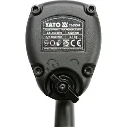 Гайковерт ударний пневматичний YATO квадрат 3/4 F=1300 Nm (YT-09564) - мініатюра 3