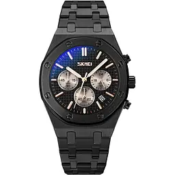 Годинники наручні чоловічі Skmei 1787 Black, 1787BK (17169) - мініатюра 2