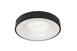 Люстра потолочна LED Levistella 752L57 BK, 36W, чорний метал, білий акрил, сучасний стиль для дому