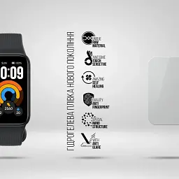Плівка захисна Armorstandart Matte hydrogel Xiaomi Smart Band 11 Active 6 pcs (ARM94316) - мініатюра 2