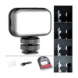 Відеосвітло Ulanzi Vijim Built-in Lithium Battery LED Video Light UV-2326 VL28 Black - мініатюра 5