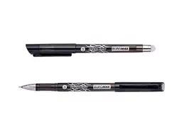 Ручка BUROMAX гелева Пиши-Стирай ERASE SLIM, 0.5мм, чорний BM.8300-02