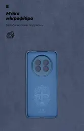 Чехол ArmorStandart ICON для Realme 13+ 5G Camera cover Blue (ARM80544) - мініатюра 4