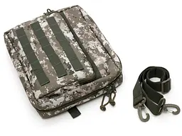 Чохол тактичний для планшета Vinga Tactical Military universal 12-13 MOLLE, Oxford 600D, pixel (VTB13UTMOP) - мініатюра 4