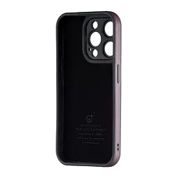 Чохол Jinduka Leather Protected Camera iPhone 15 Pro Purple - мініатюра 3