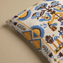 Подушка в’язана «Дерево роду» світла - мініатюра 2