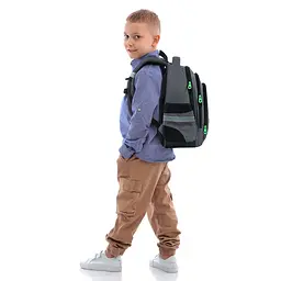 Рюкзак GoPack Education 2606S Run Play Win Темно-сірий (GO26-2606S-4) - мініатюра 19