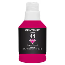 Чорнило PRINTALIST GI-41 для Canon Pixma G2420/3420 190г Magenta водорозчинне (PL41M) - мініатюра 5
