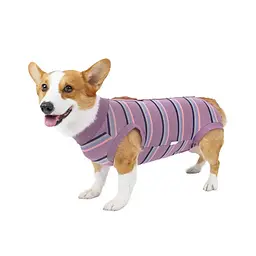 Післяопераційна попона Derby Lilac Stripe, 2XL - мініатюра 5