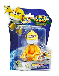 Ігрова фігурка-трансформер Super Wings Transform-a-Bots Брахі (Brachy) 5 см (YW790043) - мініатюра 5