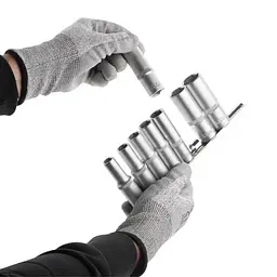 Набір подовжених тріскачкових головок на планці 10-22 мм 8 одиниць 1/2" INTERTOOL ET-6009 - мініатюра 4