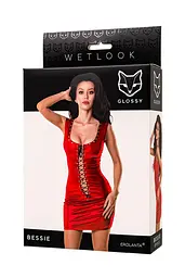 Сукня Wetlook Glossy Bessie XL (червоний) - мініатюра 7
